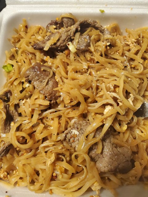 Beef Pad Thai