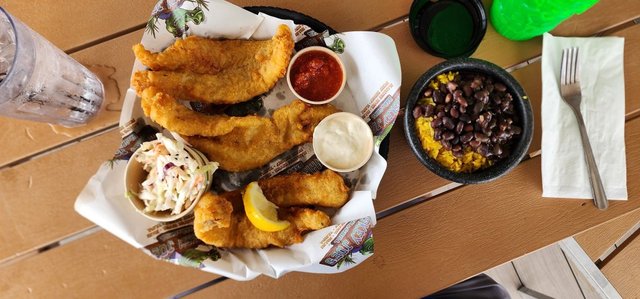 Fried Pollock