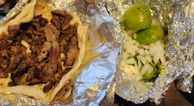 Carne Asada Unassembled