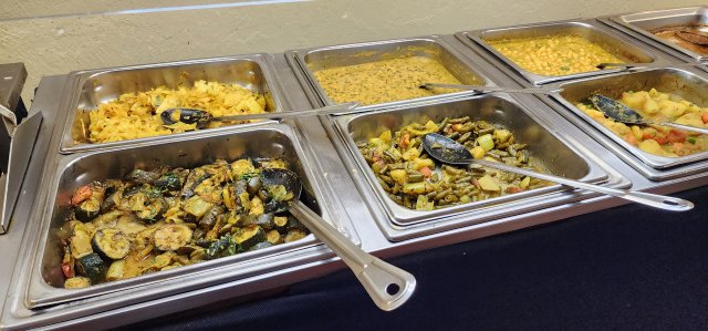 Vegetable Bar Closeup