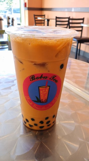 Thai Tea Boba Tea