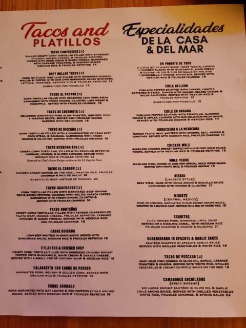 La Gloria - (San Antonio - La Cantera Parkway)