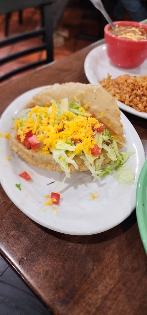 Beef Puffy Taco