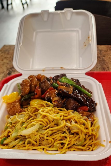 Honey Sesame Chicken & Angus Steak