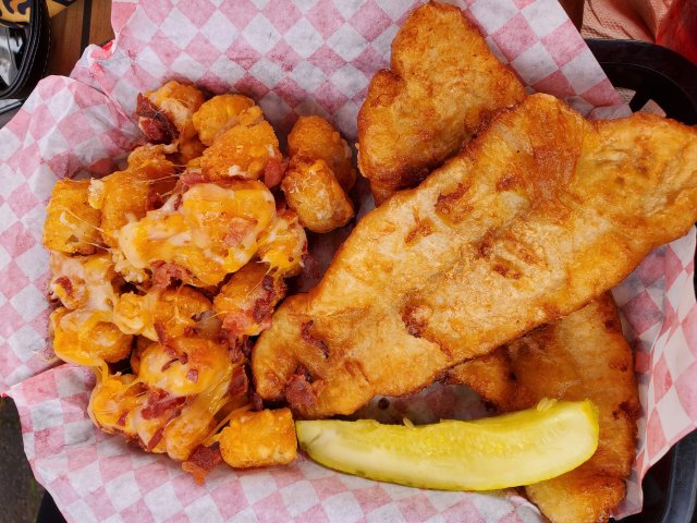 Fish & Loaded Tots