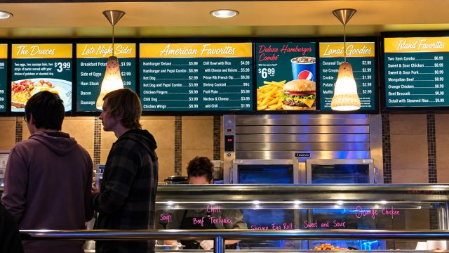 Menu Board 2017