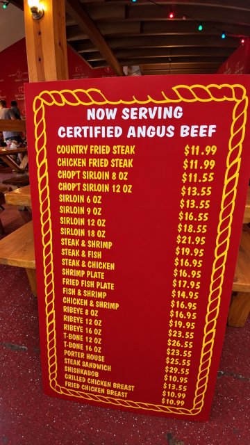 Menu Board