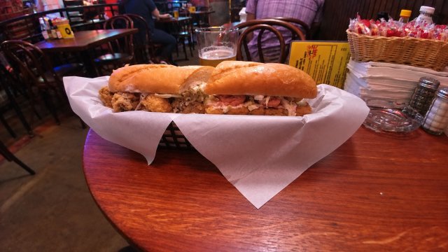 Fried Oyster Po-Boy