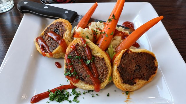 Bison Meatloaf Wellington
