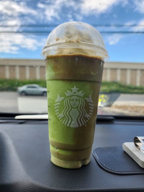 Matcha Cream Frappucino w Espresso