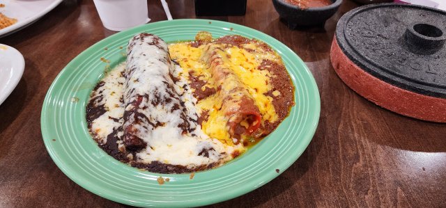 Chicken Mole Enchilada