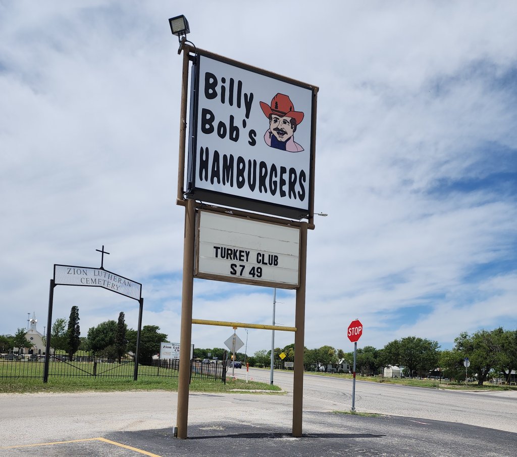 Billy Bob's Hamburgers - (Castroville - US-90)