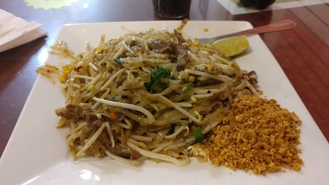 Beef Pad Thai