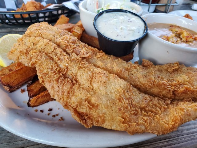 Fried Whitefish