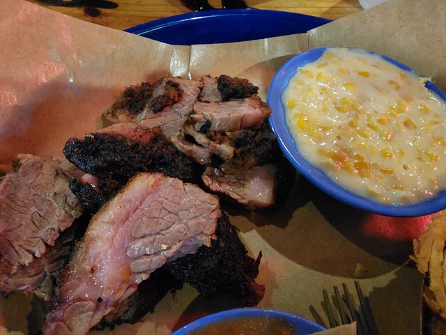 Brisket & Creamed Corn