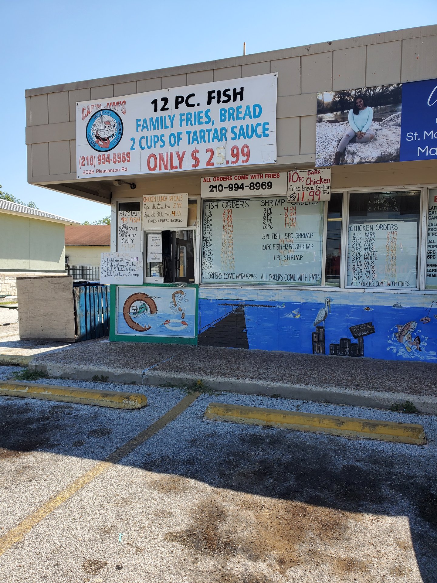 Cap'n Jim's Fish & Chicken to Go