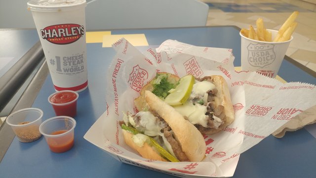 Classic Cheesesteak with Fries
