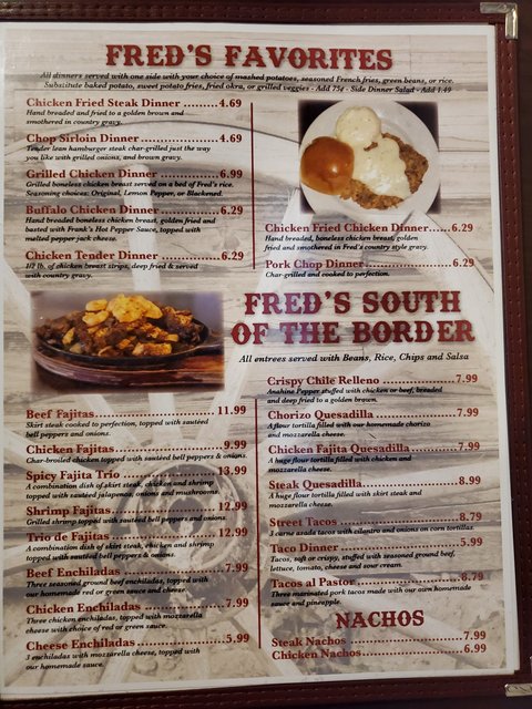 Freds Steakhouse & Saloon