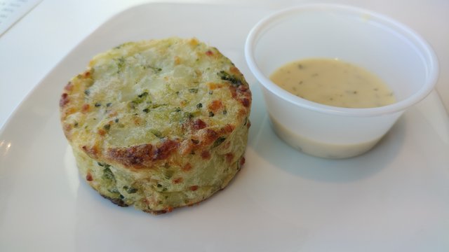 Potato Broccoli Medallion