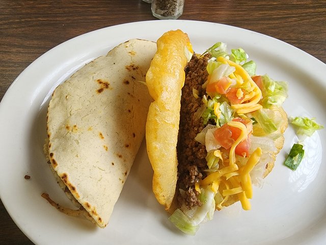 Beef Puffy Taco