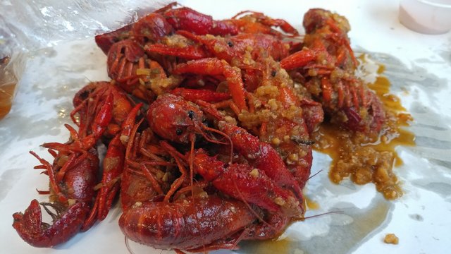 Garlic Crawfish