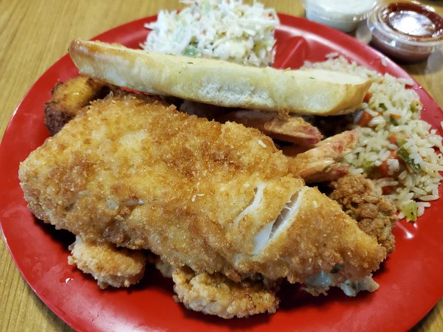 Fish Shrimp & Oyster Plate (Discontinued)