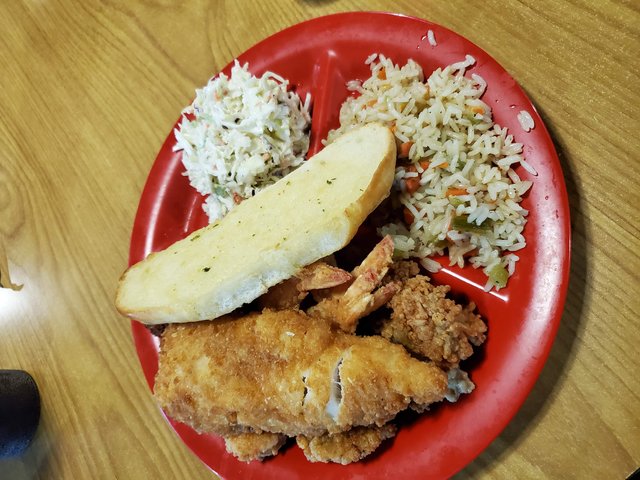 Fish Shrimp & Oyster Plate (Discontinued)