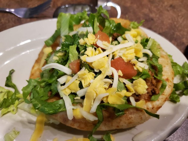 Beef Puffy Taco