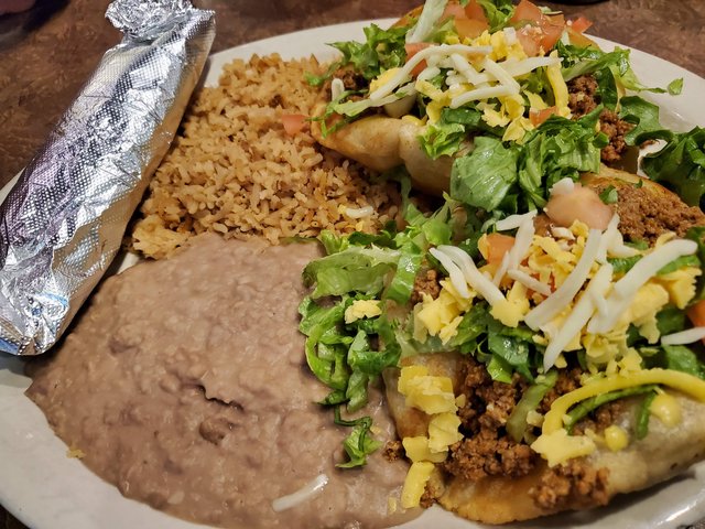 Puffy Taco Plate
