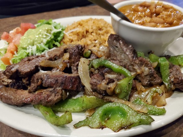 Beef Fajitas