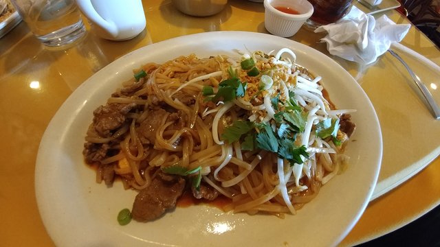 Beef Pad Thai