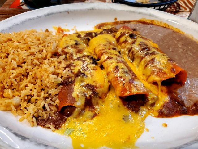 Regular 3 Enchilada Plate