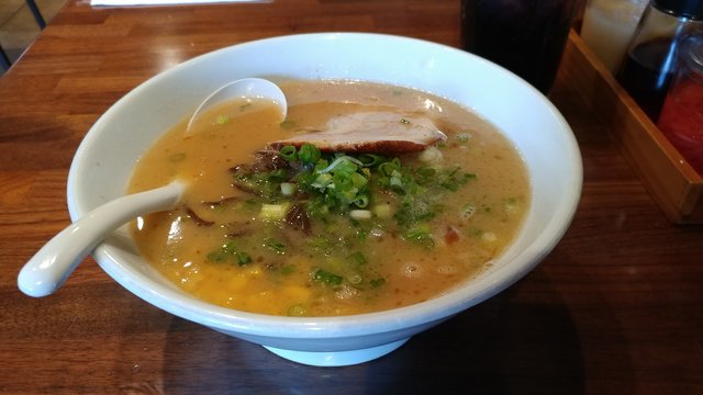 Shoyu Ramen With Corn