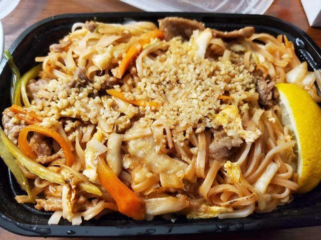 Beef Pad Thai