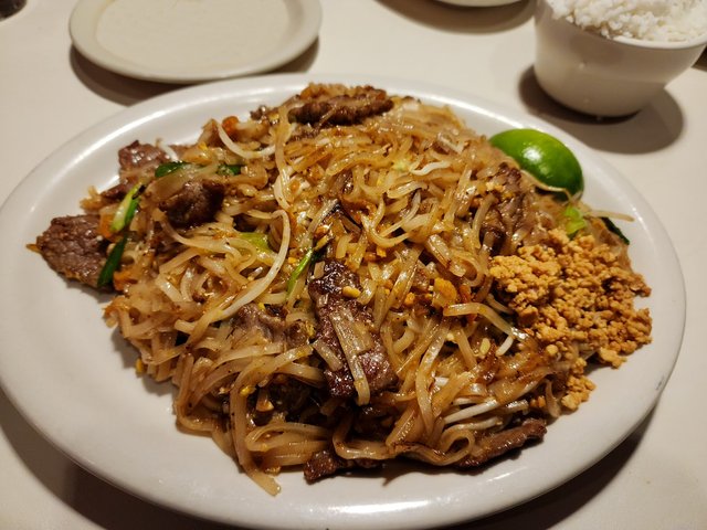 Beef Pad Thai
