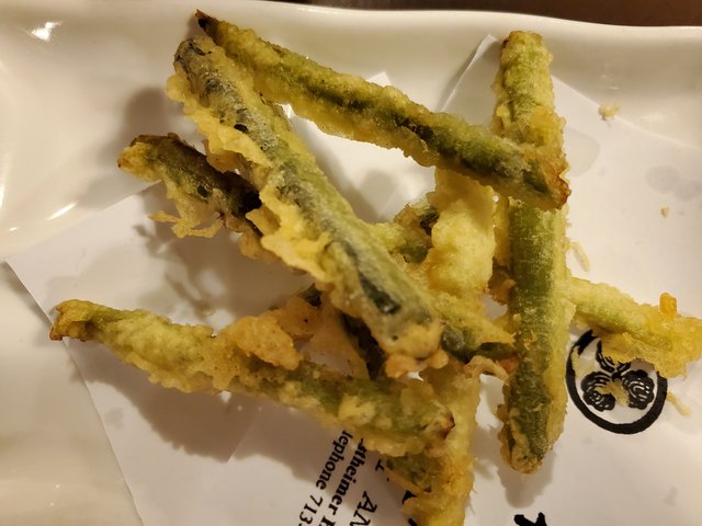 Garlic Stem Tempura
