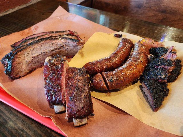 Brisket, Ribs, Sausage, & Burnt Ends