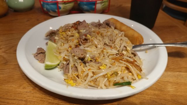 Beef Pad Thai