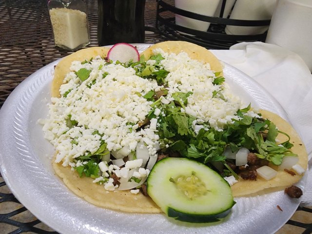 Asada Mini Tacos with Queso