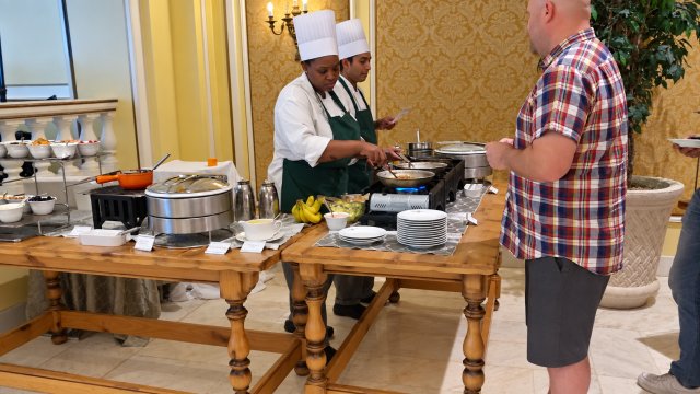 Banana Fosters Station