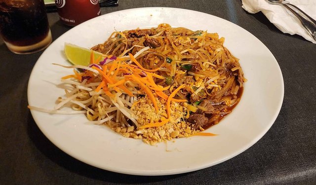 Beef Pad Thai