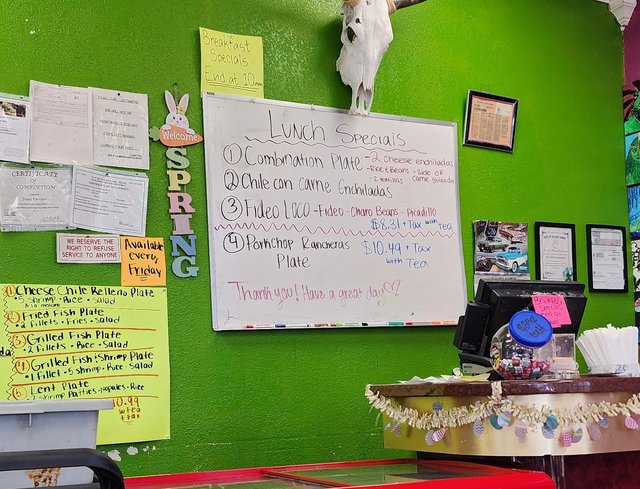Daily Specials