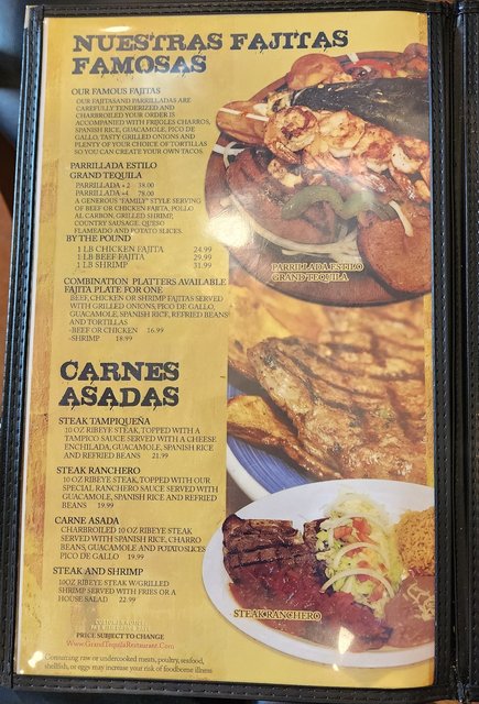 Grand Tequila Mexican Restaurant & Cantina