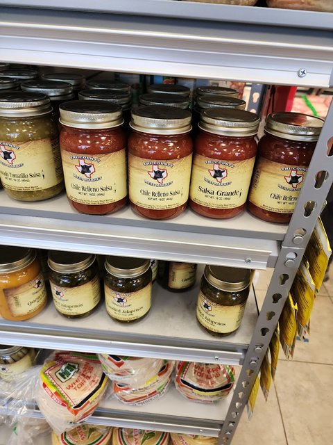Salsas & Pickled Vegetables