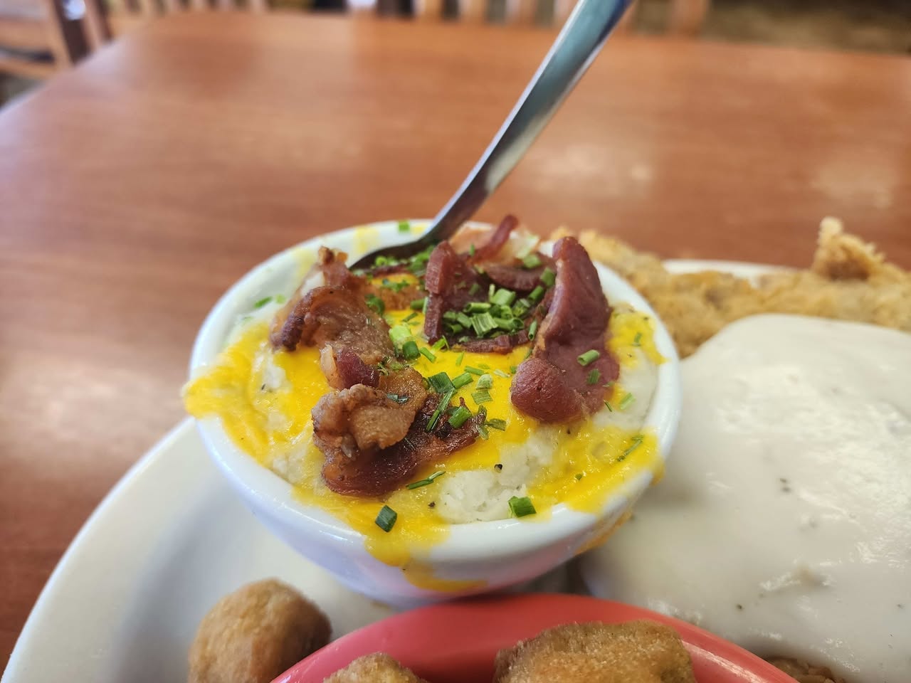 Loaded Mash Potatoes