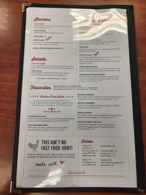 Menu (Entres)
