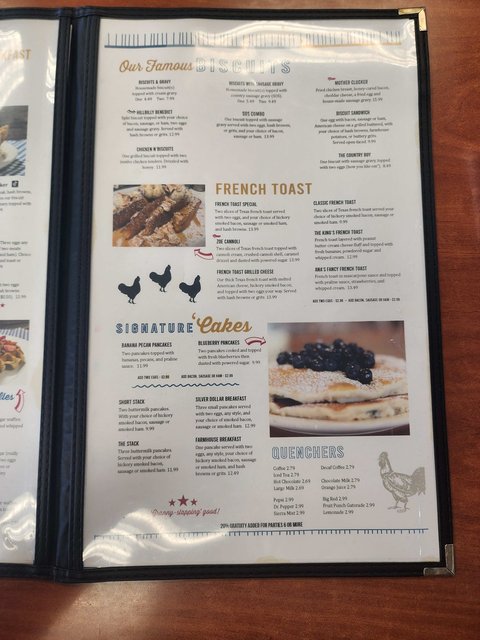 Menu (Pancakes & Breakfast)