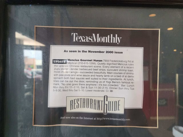 Texas Monthly Magazine article.
