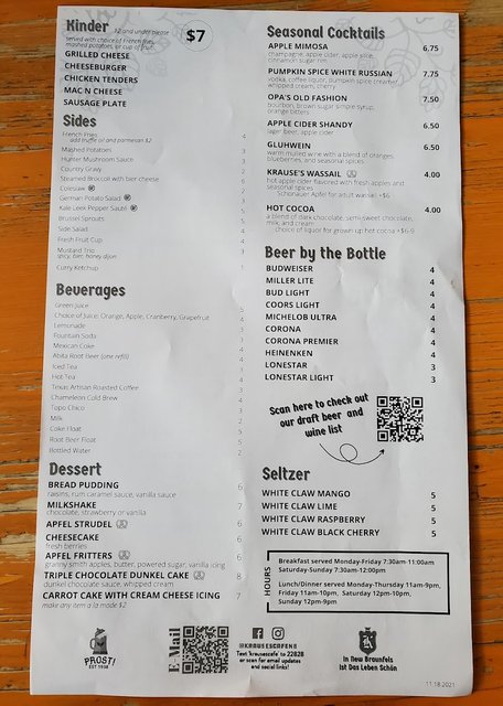 Menu Page 2