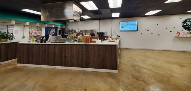 Matcha Cafe Counter